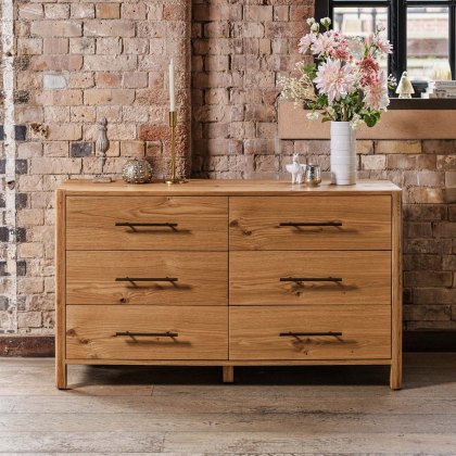 Maitland 6 Drawer Wide Chest Maitland 6 Drawer Wide Chest