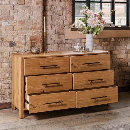 Maitland 6 Drawer Wide Chest Maitland 6 Drawer Wide Chest
