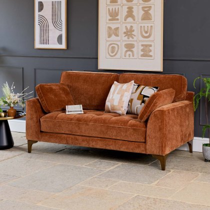 Hartpury 2 Seater Sofa in Rust Hartpury 2 Seater Sofa in Rust