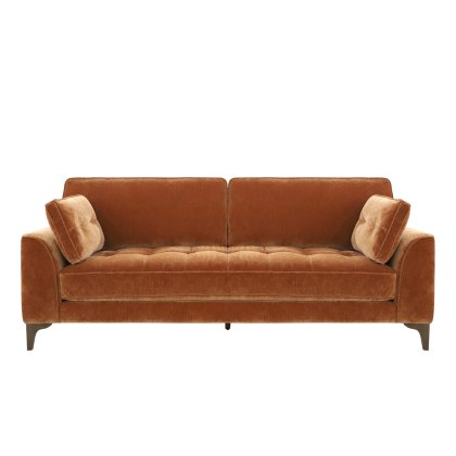 Hartpury 3 Seater Sofa in Rust Hartpury 3 Seater Sofa in Rust
