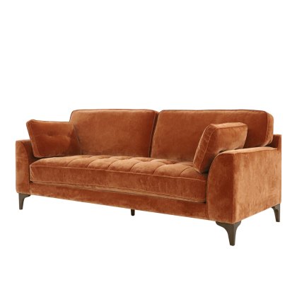 Hartpury 3 Seater Sofa in Rust Hartpury 3 Seater Sofa in Rust