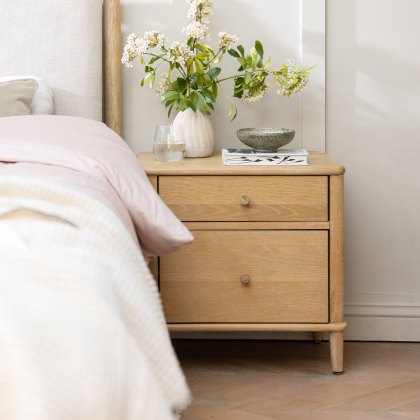 Wareham 2 Drawer Bedside Wareham 2 Drawer Bedside
