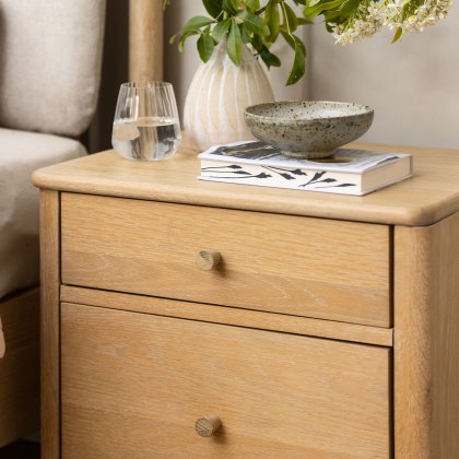 Wareham 2 Drawer Bedside Wareham 2 Drawer Bedside
