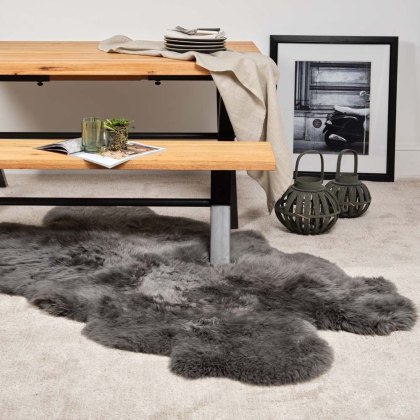 Parker Wool Longwool Double Sheepskin Rug