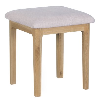 oak dressing table stool