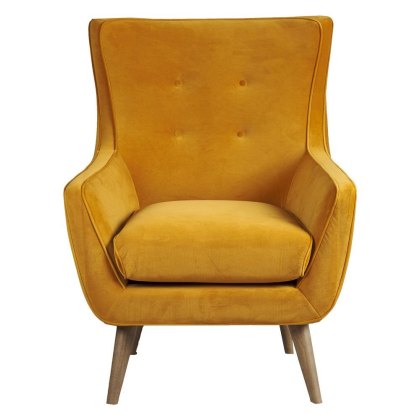 small yellow chair