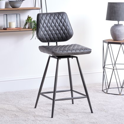 Digby Bar Stool - Grey Digby Bar Stool - Grey