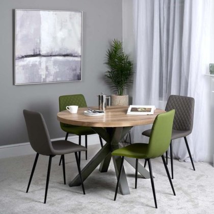Ridley Round Dining Table 120cm Ridley Round Dining Table 120cm