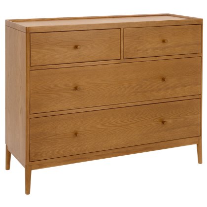 Ercol Salina 4 Drawer Wide Chest Ercol Salina 4 Drawer Wide Chest