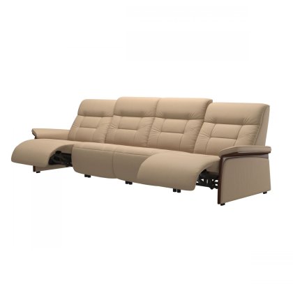 Stressless Mary 4 Seater Sofa - Wood Arms Stressless Mary 4 Seater Sofa - Wood Arms