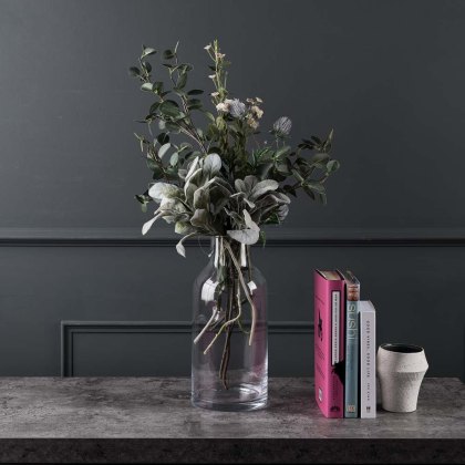 Bottle Neck Glass Vase - Small Bottle Neck Glass Vase - Small