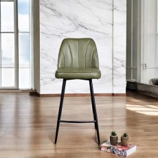 Walton Bar Stool - Olive Green