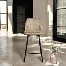 Walton Bar Stool - Mushroom Brown