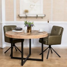 Adelaide Round Dining Table 120cm