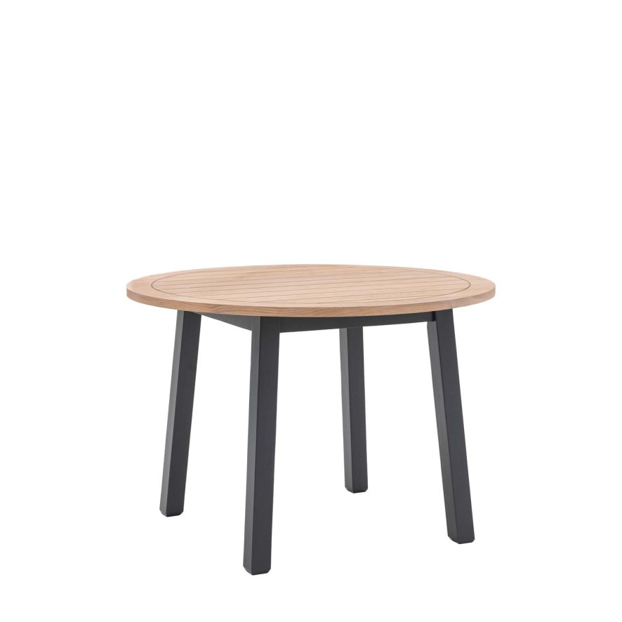 Harrogate Round Dining Table In Meteor