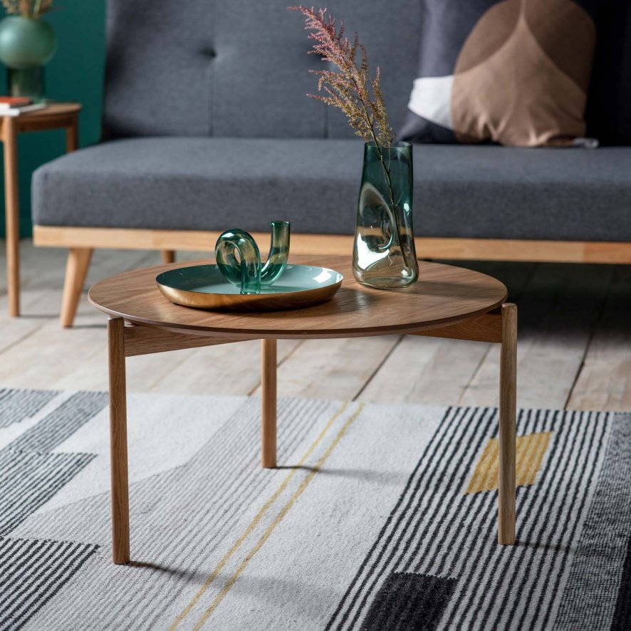 Brooke Coffee Table In Oak