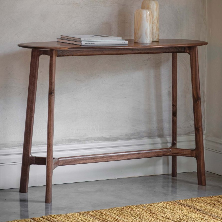 Madison Console Table In Walnut