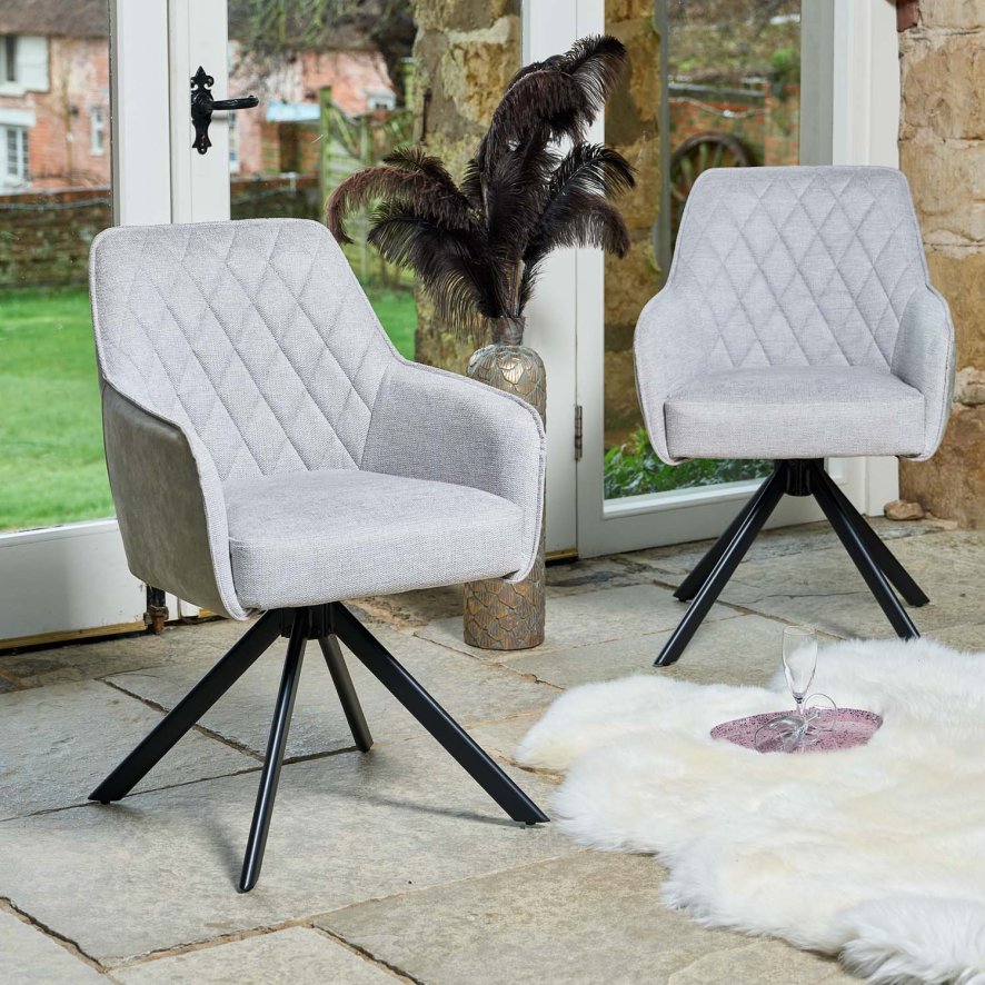 Libby Silver Dining Chair Set Of 2