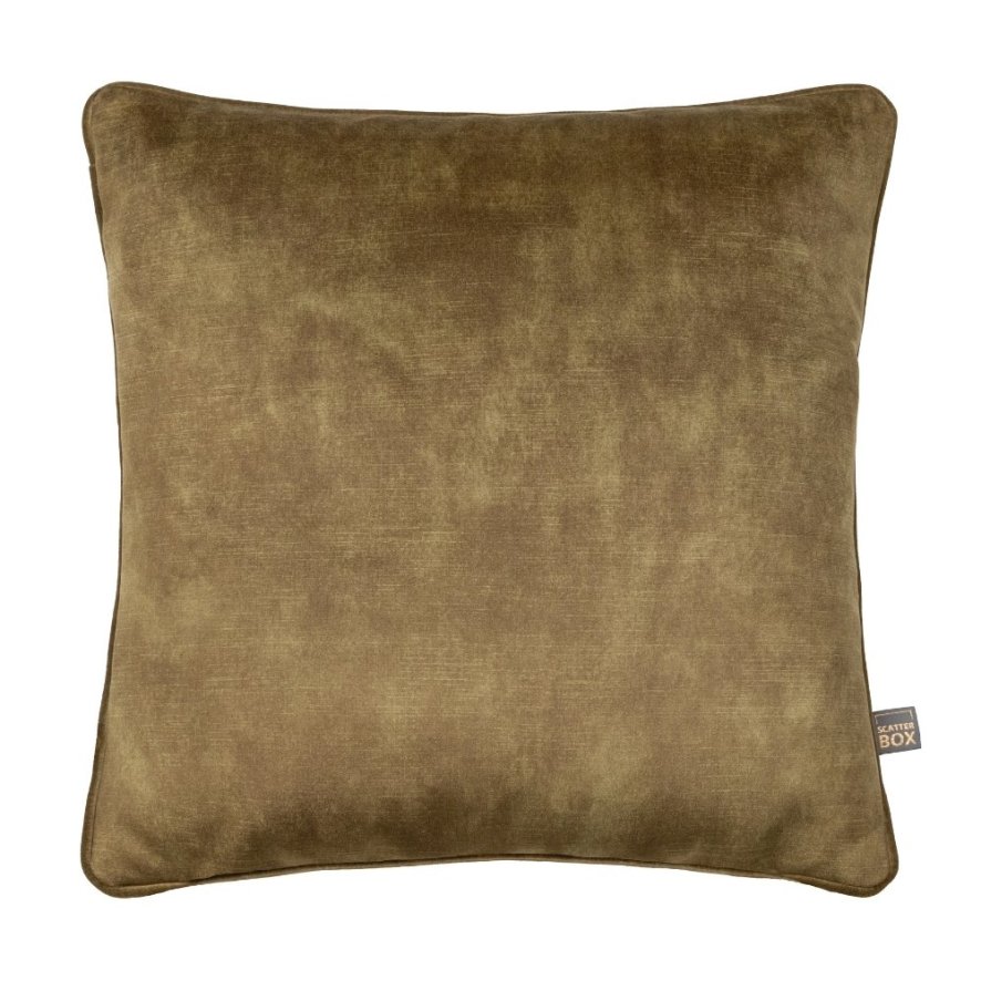 Etta Olivecamel Cushion 43x43cm