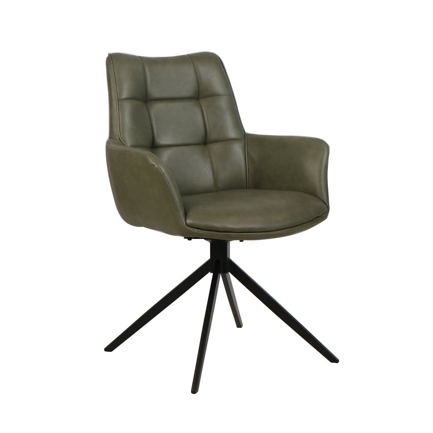 Woods Jill Olive Green Dining Chair