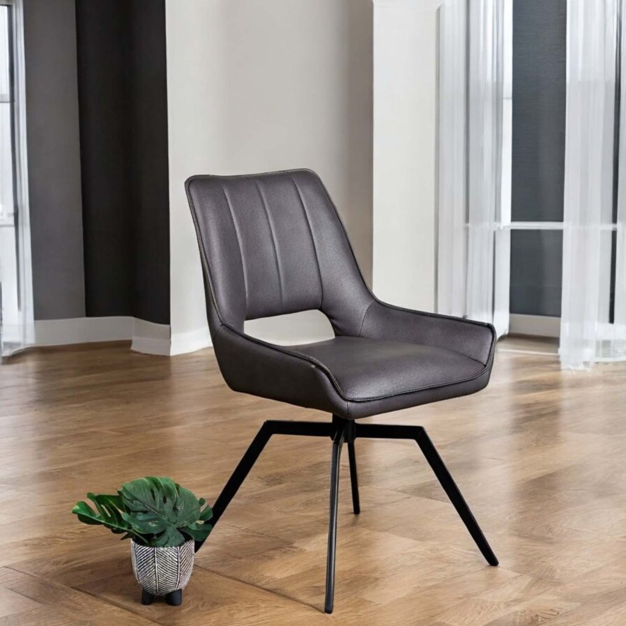 Woods Lily Slate Grey Dining Chair