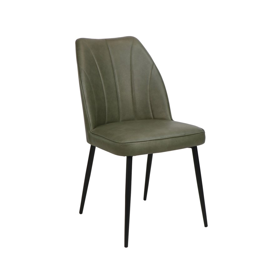 Walton Olive Green Dining Chair Set Of 2