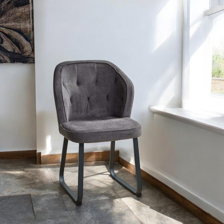 Woods Frampton Anthracite Dining Chair