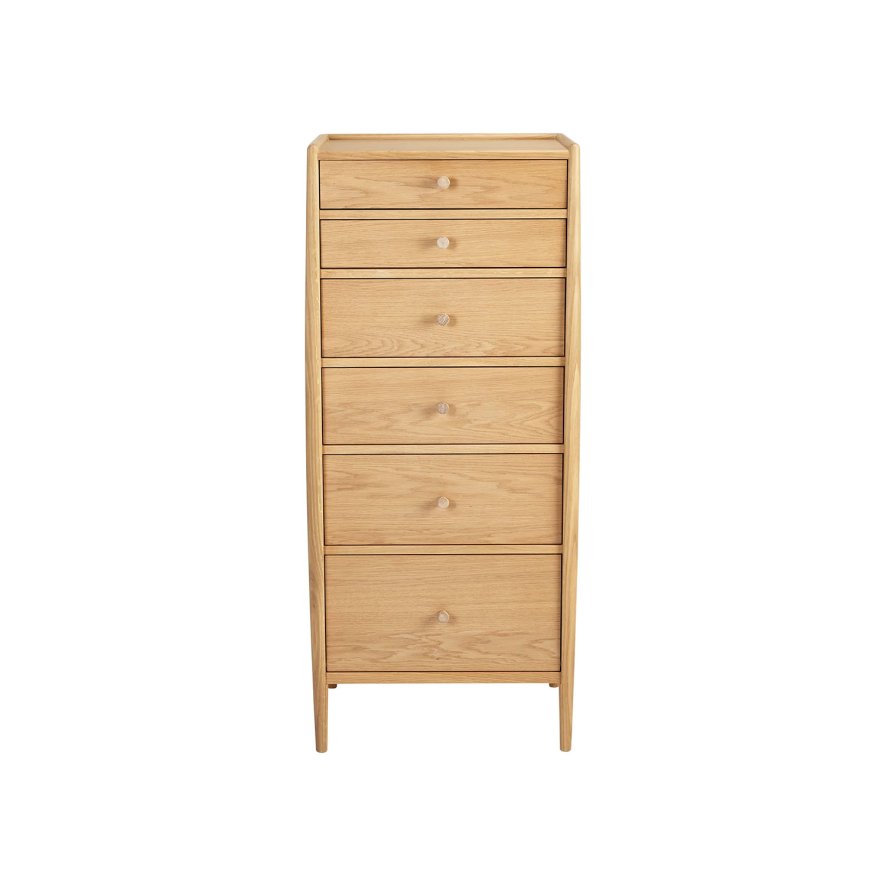 Ercol Ercol Winslow 6 Drawer Tall Chest