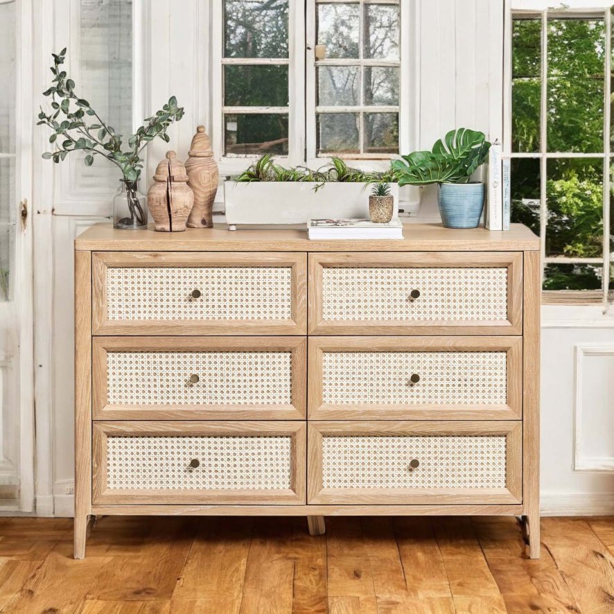 Woods Boho 6 Drawer Chest