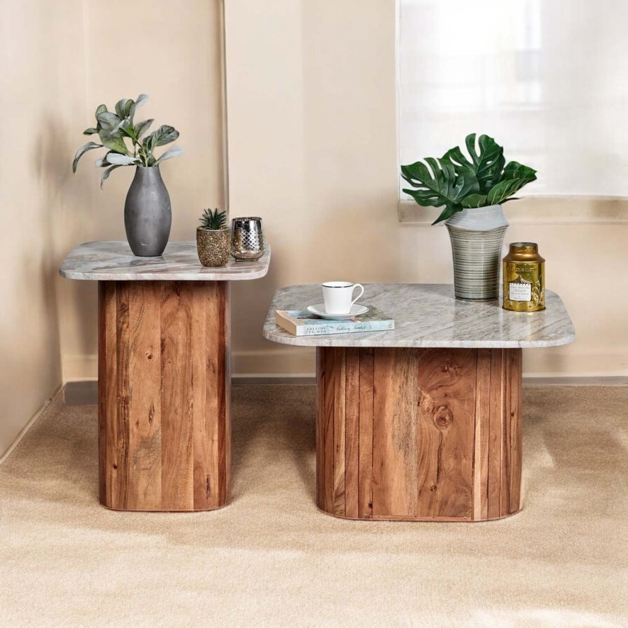 Woods Jaipur Set of 2 Tables