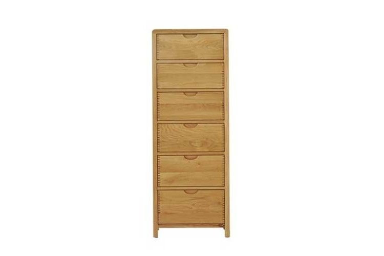 Ercol 1364 Bosco 6 Drawer Tall Chest