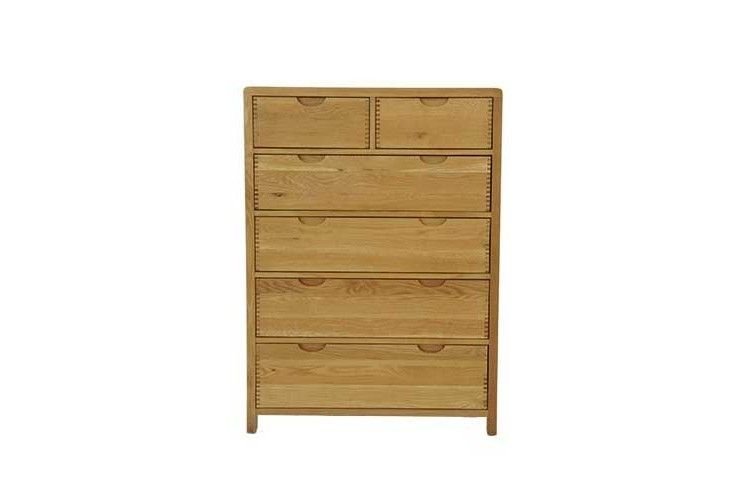 Ercol 1363 Bosco 6 Drawer Tall Wide Chest
