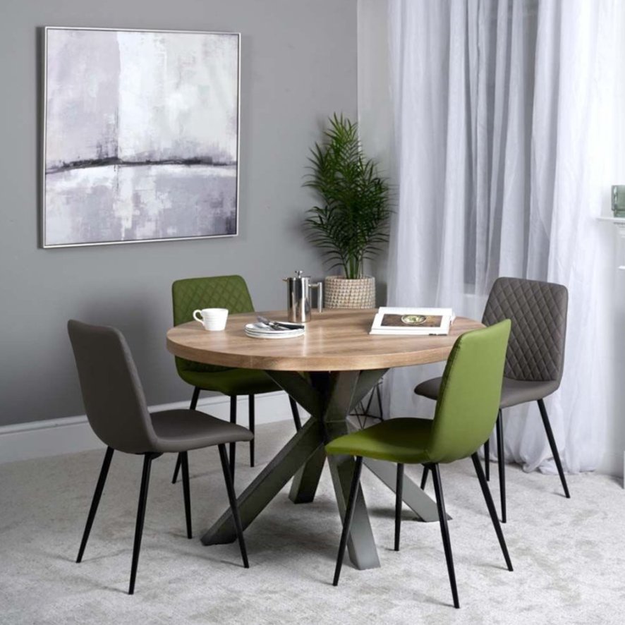 Woods Ridley Round Dining Table 120cm