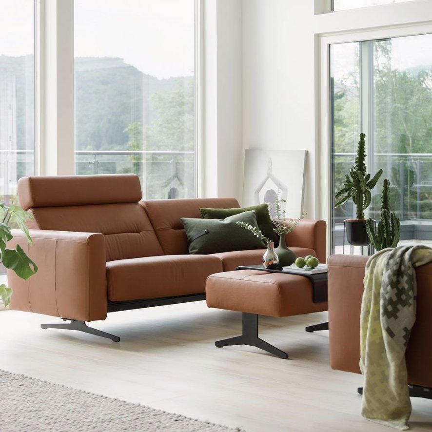 Stressless Stella 25 Seater Sofa Noblesse Leather
