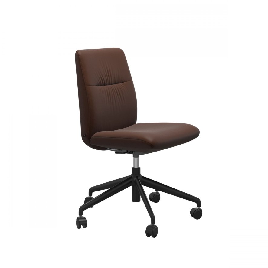 Stressless Mint Low Back Home Office Chair Batick Leather