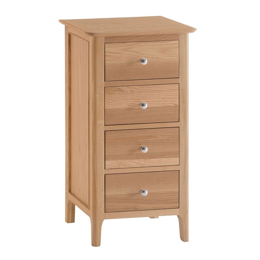 Trento 4 Drawer Narrow Chest  .