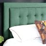 Woods Camila Ottoman Double Bed - Green