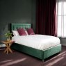 Woods Camila Ottoman Double Bed - Green