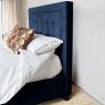 Woods Camila Ottoman Double Bed - Dark Blue