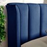 Woods Santana Ottoman Double Bed - Dark Blue