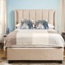 Woods Santana Ottoman Double Bed - Cream