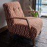 Woods Ibberton Accent Chair in Marmalade Chenille