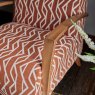 Woods Ibberton Accent Chair in Marmalade Chenille