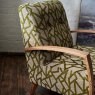 Woods Ibberton Accent Chair in Cactus Velvet