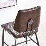 Woods Soho Dining Table 200cm & 6 Digby Dining Chairs - Dark Brown