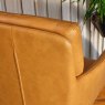 Woods Parma Dining Chair Pocket Sprung - Tan Faux Leather (Set of 2)