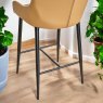 Woods Carlton Bar Stool - Mustard (Set of 2)