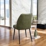 Woods Walton Olive Green Dining Chair (Set of 2)