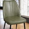 Woods Walton Olive Green Dining Chair (Set of 2)