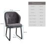 Woods Frampton Anthracite Dining Chair